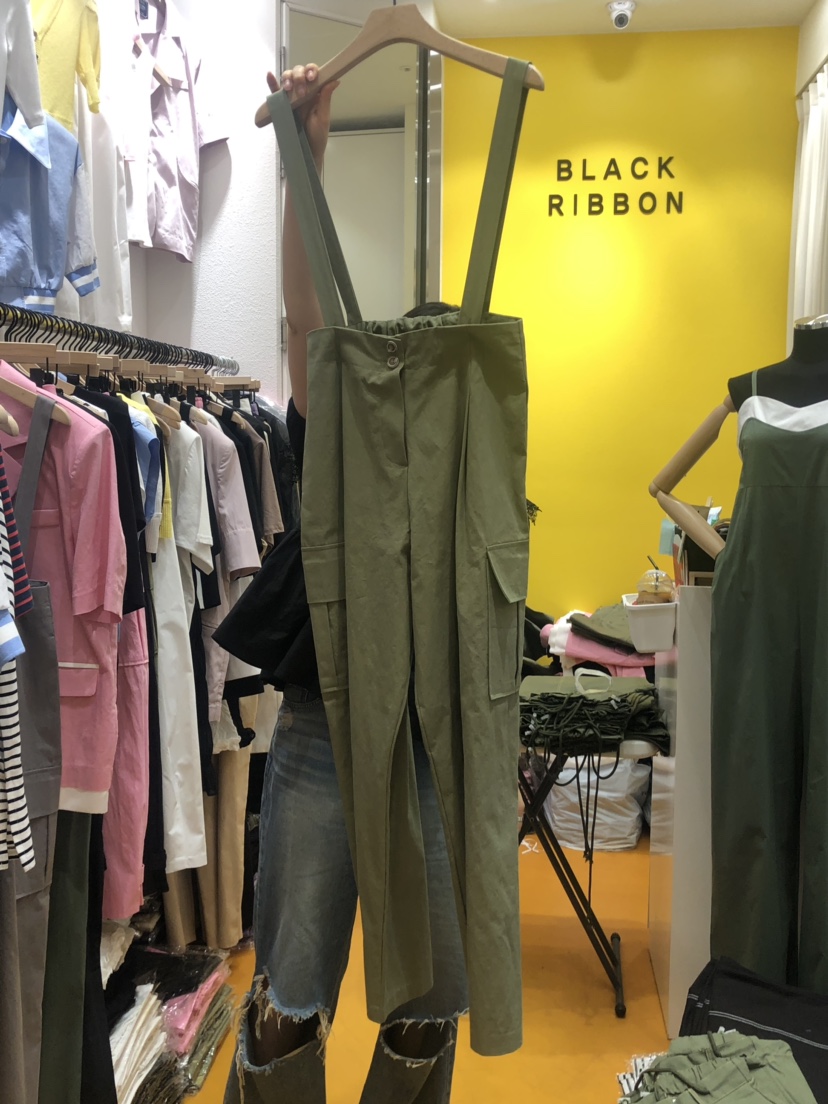 韓國東大門直送 BLACK RIBBON-A 韓國女裝背帶褲