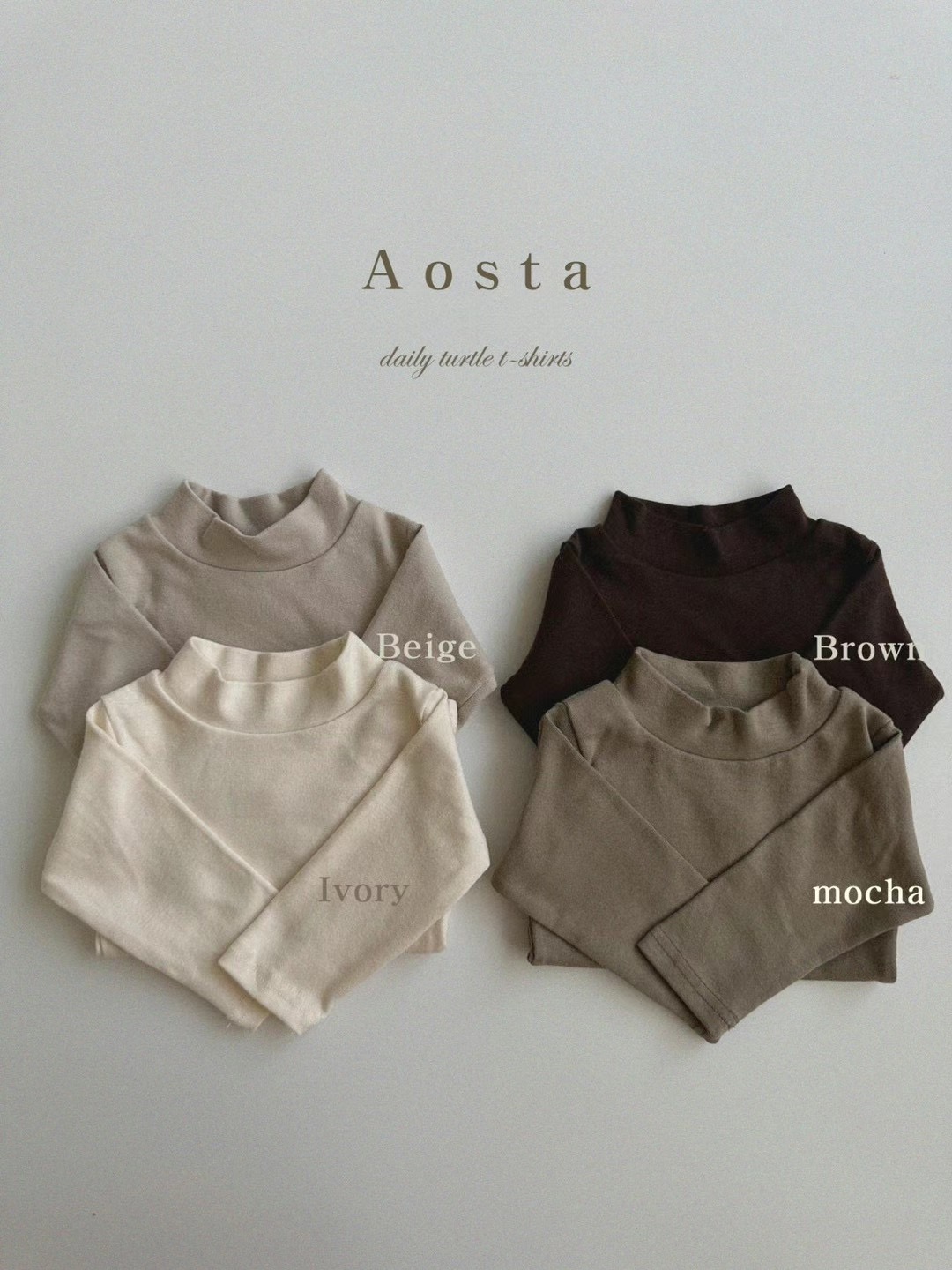 AOSTA S/S 2023 韓國童裝上衣